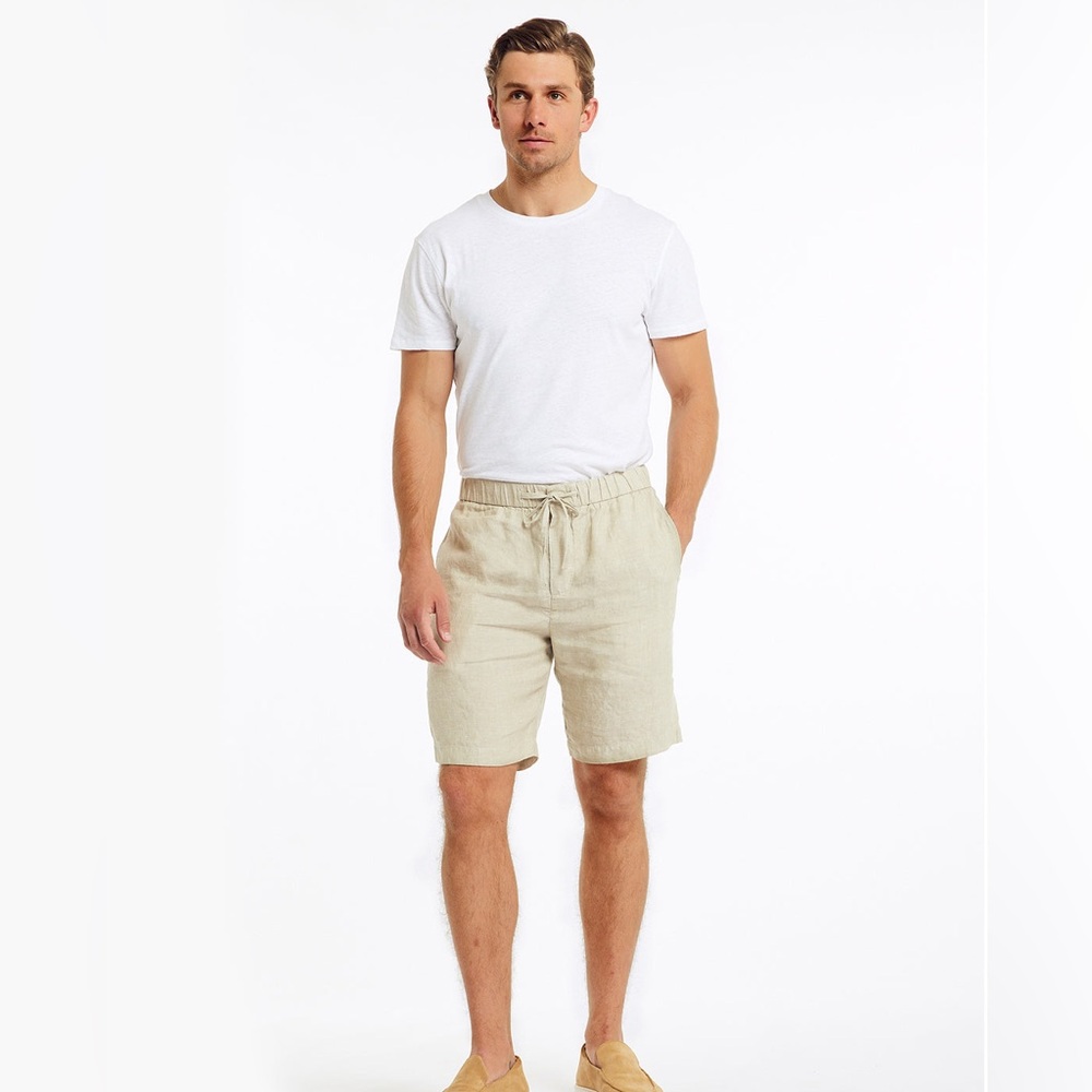 Frescobol Carioca FELIPE LINEN SHORTS